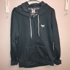 Blue grey Pink zip up Jacket Only worn once